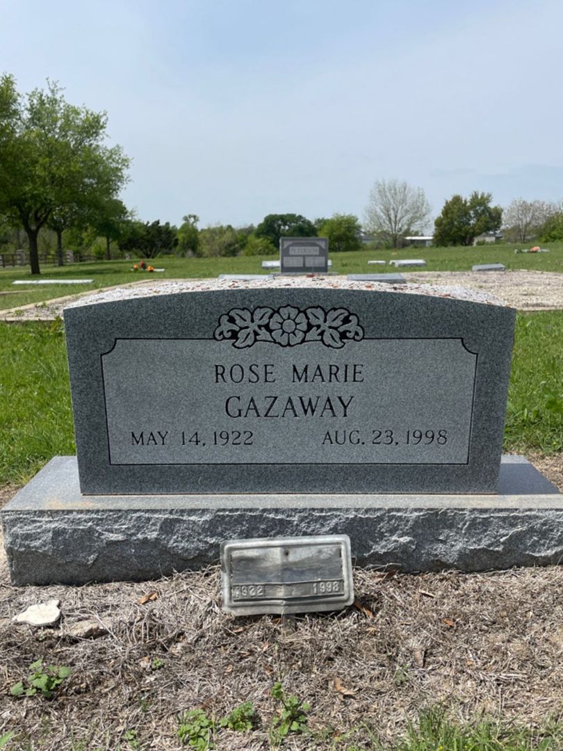 Rose Marie Gazaway's grave. Photo 1
