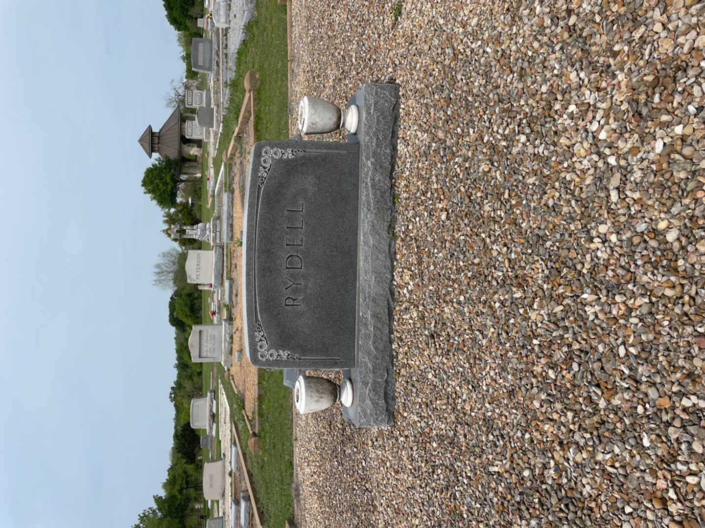 Adolf Rydell's grave. Photo 1