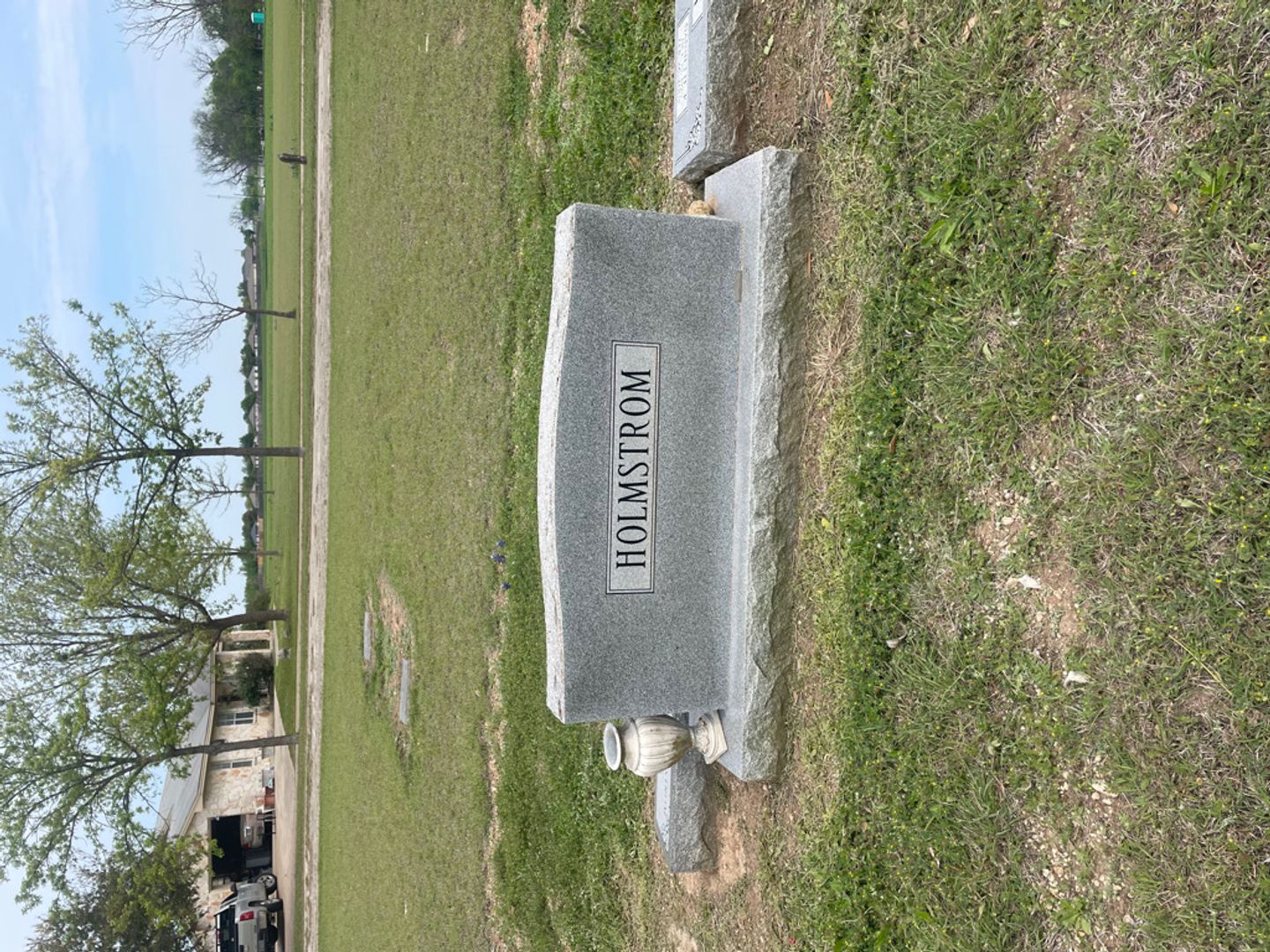 Nannette P. Holmstrom's grave. Photo 1